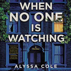 Audiobook cover of When No One Is Watching