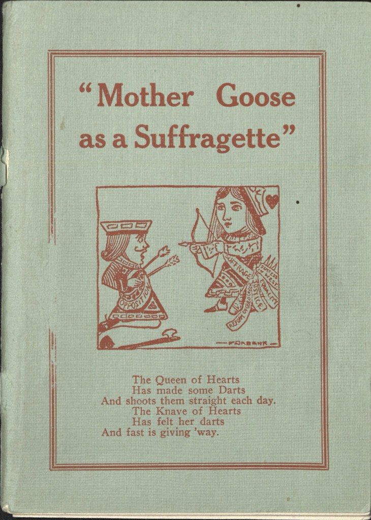 Mother Goose as a Suffragette
