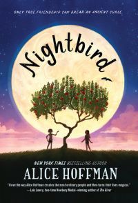 Friendships. Nightbird by Alice Hoffman. Link: https://i.gr-assets.com/images/S/compressed.photo.goodreads.com/books/1516638225l/35403058._SY475_.jpg