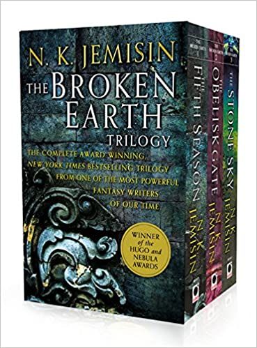 broken earth trilogy book covers