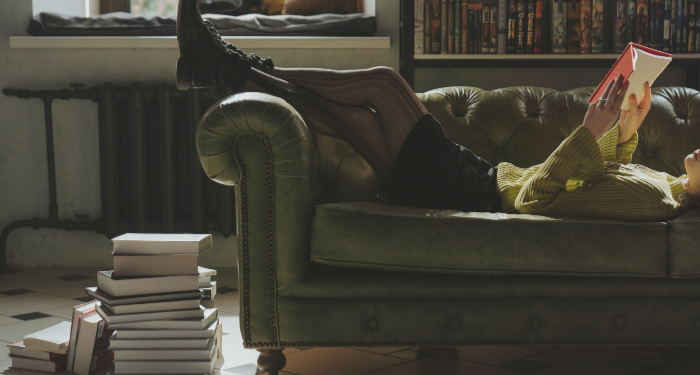 source: https://www.pexels.com/photo/man-in-black-jacket-lying-on-white-leather-sofa-chair-4866041/