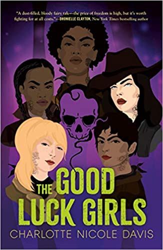 cover of the good luck girls by charlotte nicole davis