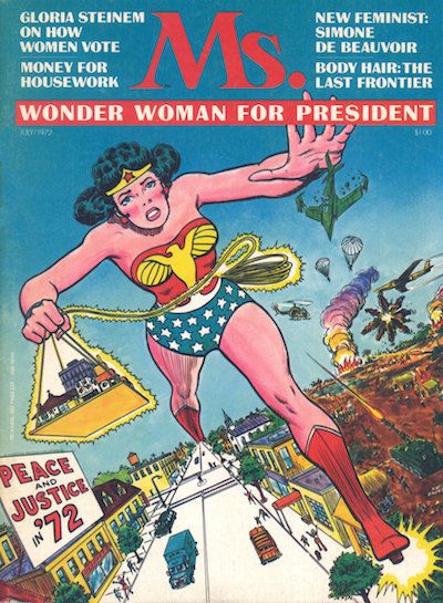 Cover of Ms. Wonder Woman for President