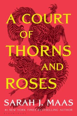 the cover of A Court of Thorns and Roses