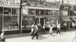 View of Harlem storefronts, 1939 nypl archive historical feature 700x375