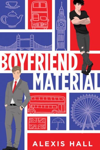 cover image of Boyfriend Material by Alexis Hall