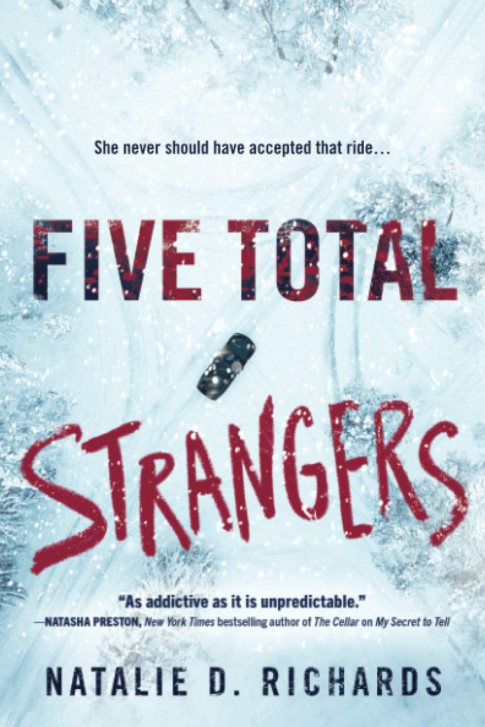 Cover of Five Total Strangers by Natalie D. Richards
