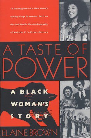 A Taste of Power: A Black Woman's Story by Elaine Brown book cover