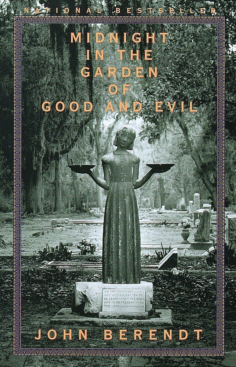 book cover for Midnight in the Garden of Good and Evil by John Berendt 