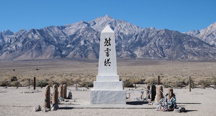 The Soul Consoling Tower in Manzanar