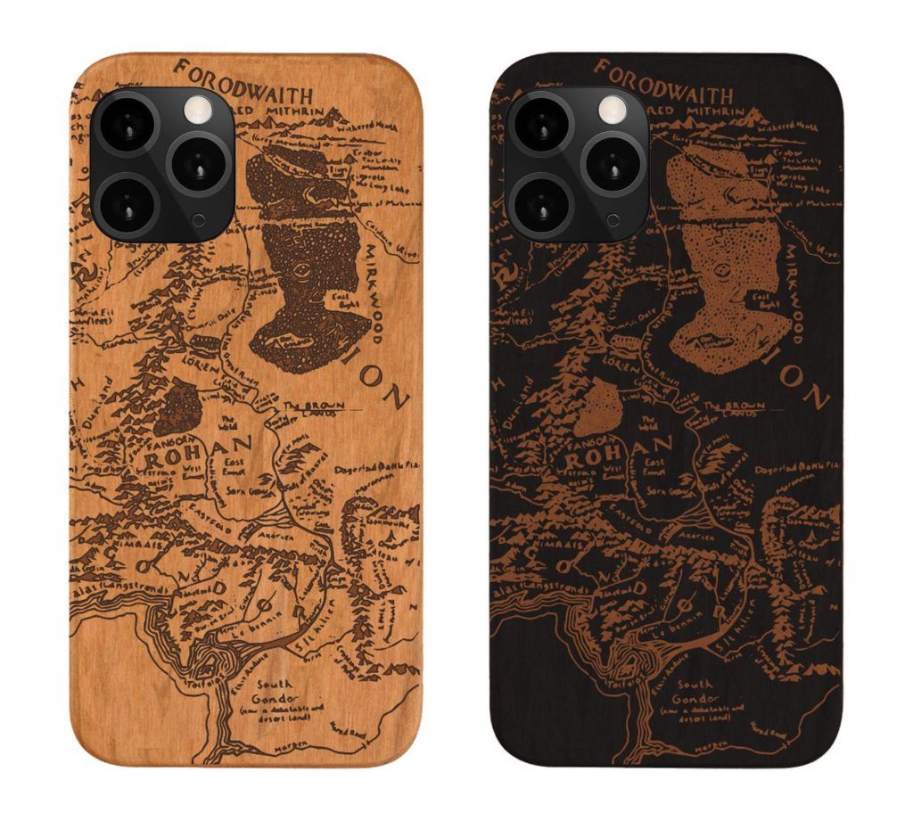 Middle-earth map phone case