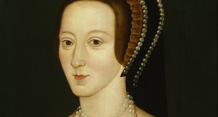 Portrait of Anne Boleyn, Henry's second queen; a later copy of an original painted c. 1534