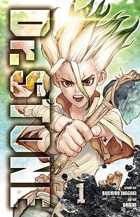 Cover of Dr. STONE for Shonen manga