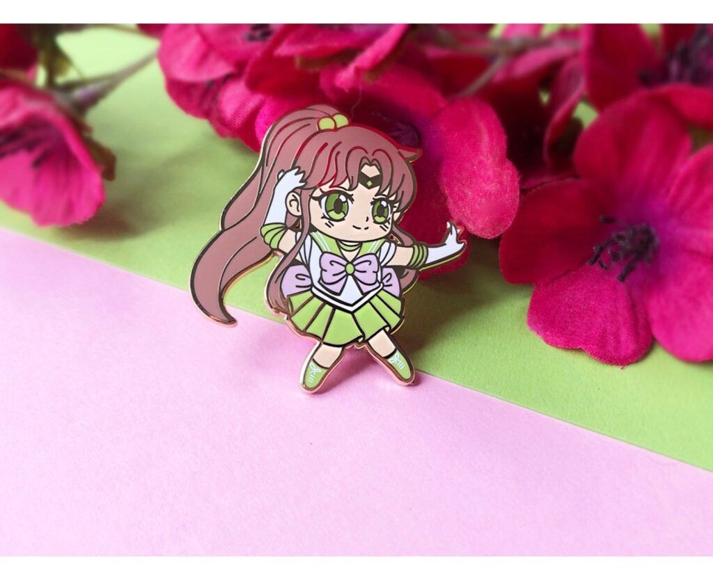 Sailor Jupiter enamel pin