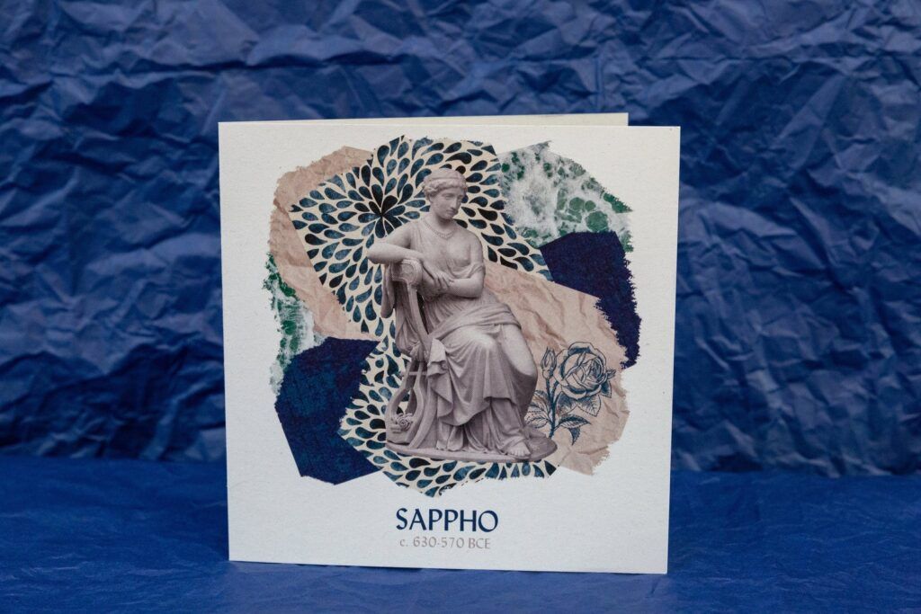 Sappho greeting cards