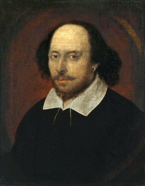 possible portrait of William Shakespeare