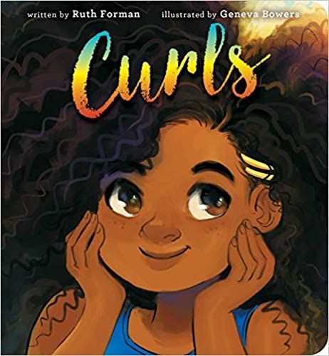 Curls cover baby board book