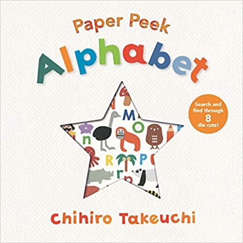 Paper peek alphabet baby board book