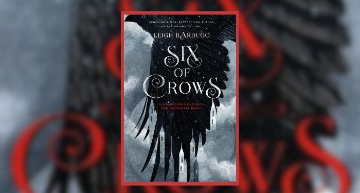 Book cover of SIX OF CROWS by Leigh Bardugo