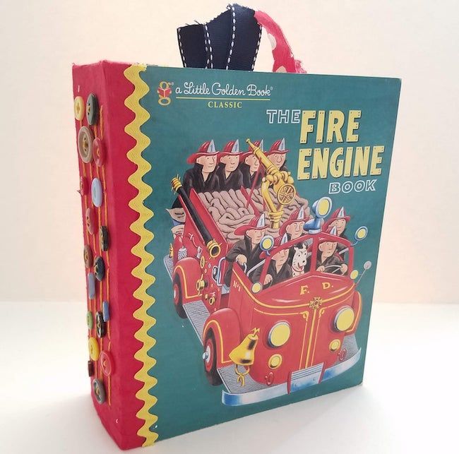 The Fire Engine Book junk journal