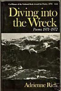 Cover of Diving Into the Wreck by Adrienne Rich