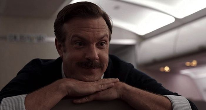 image of Jason Sudeikis in still frame from Ted Lasso