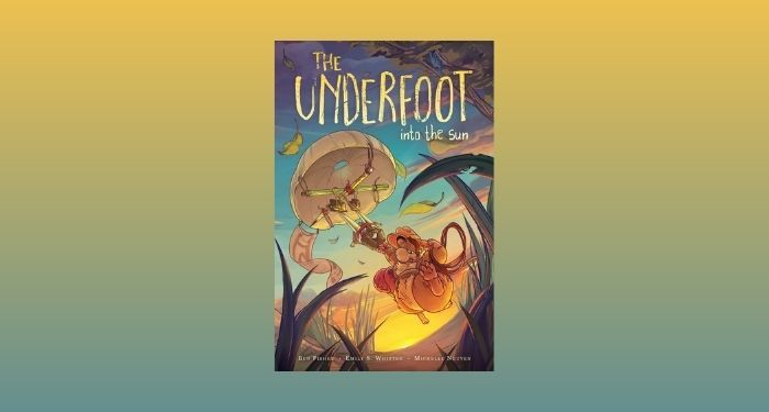 cover image of The Underfoot: Vol 2 against a yellow and sage green gradient backdrop