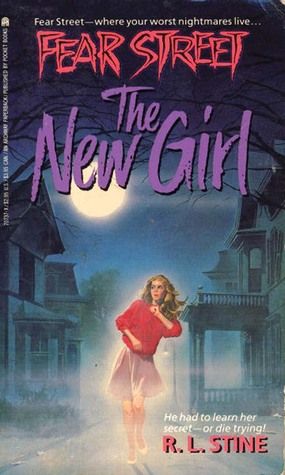 The New Girl by RL Stine book cover