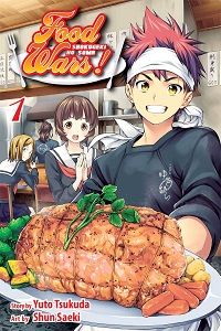 Food Wars vol 1. by Yuto Tsukuda and Shun Saeki cover
