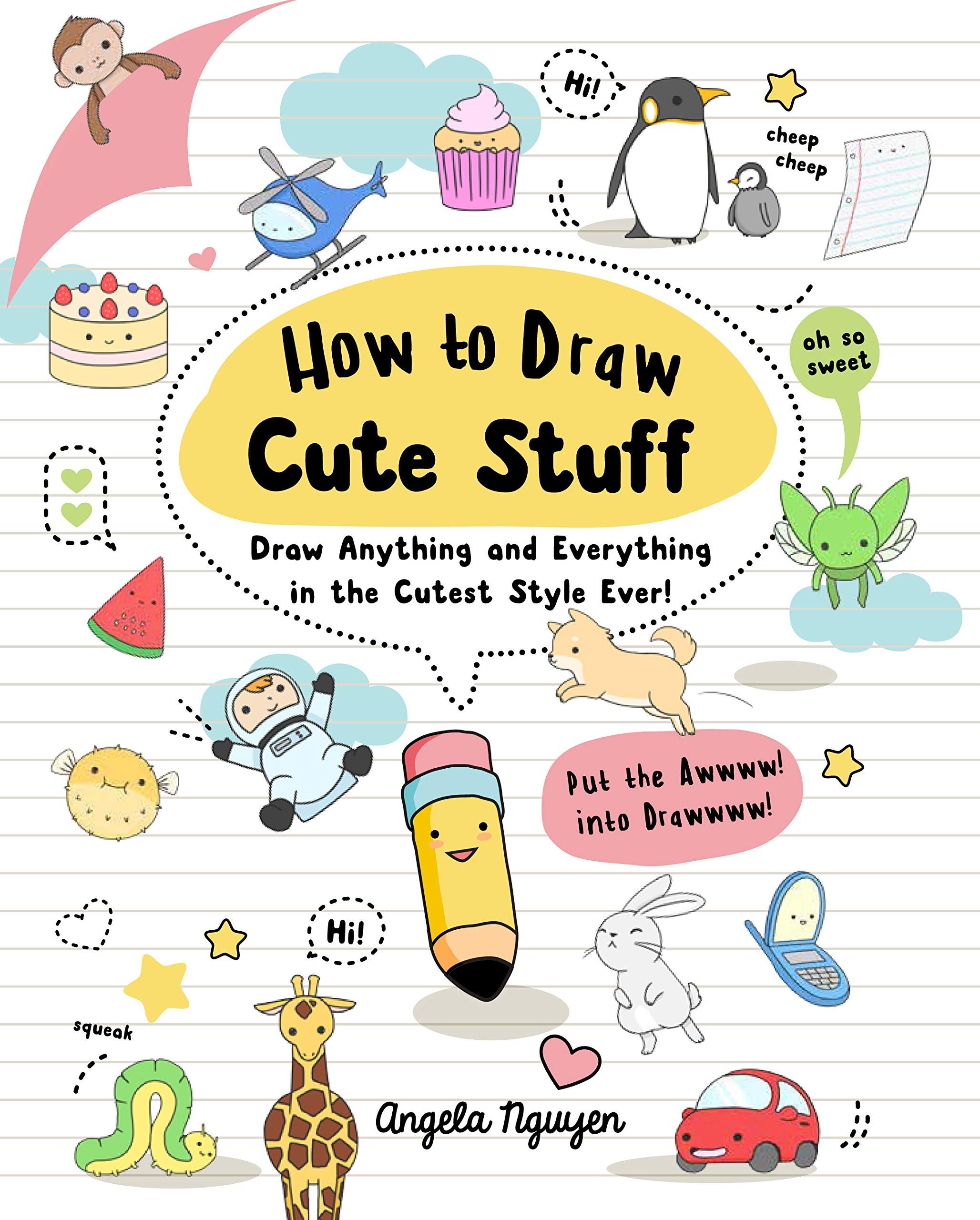Cover of how to draw cute stuff by nguyen
