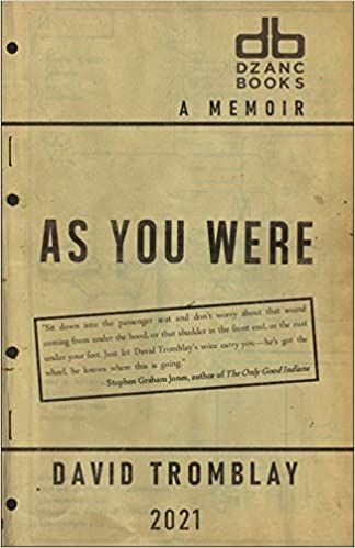 As You Were David Tromblay cover