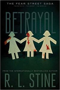 Cover of Betrayal by RL Stine.