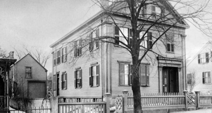 The Borden household at 92 Second Street in Fall River, Massachusetts