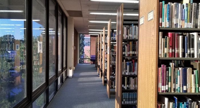 image of library stacks