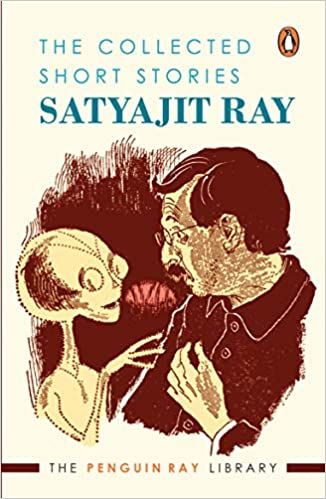 Book cover featuring Satyajit Ray's alien illustration