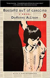A graphic of the cover of Bastard Out of Carolina by Dorothy Allison
