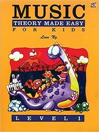 Music Theory Made Easy for Kids book cover (music books for kids)