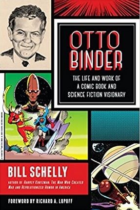 A collage of images by and of Otto Binder