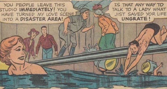 Panel from the Beverly Hillbillies Comic