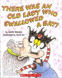 There Was an Old Lady Who Swallowed a Bat cover