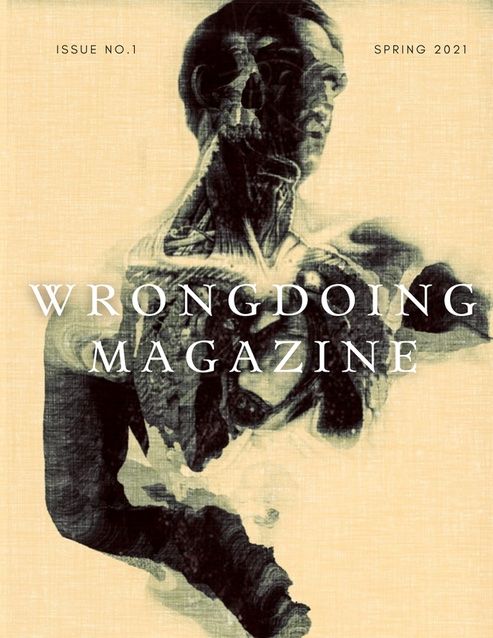 Image of Wrongdoing Magazine's issue 1 cover