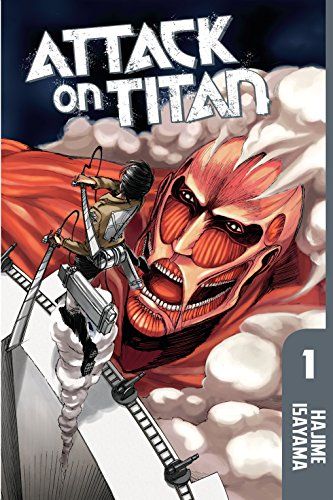 attack on titan manga book cover