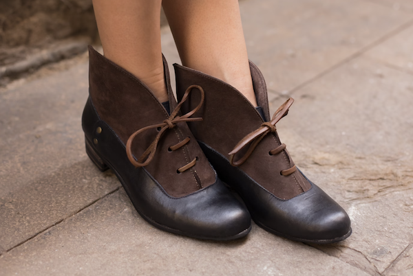 picture of brown ankle boots