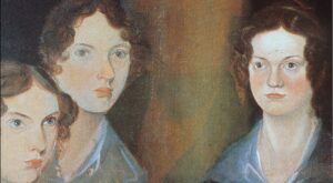 Cropped image of the Bronte sisters