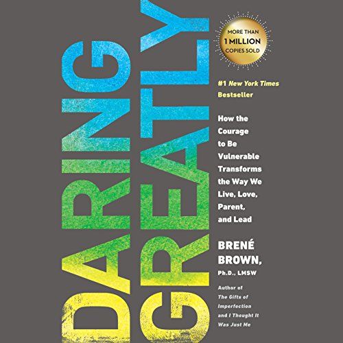 audiobook cover image of Daring Greatly By Brené Brown