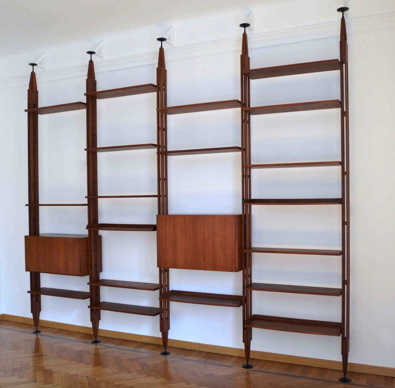 floor to ceiling bookcase