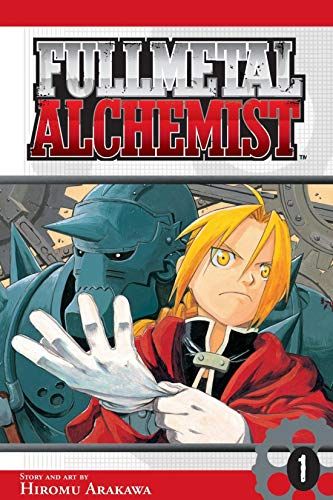 fullmetal alchemist manga book cover