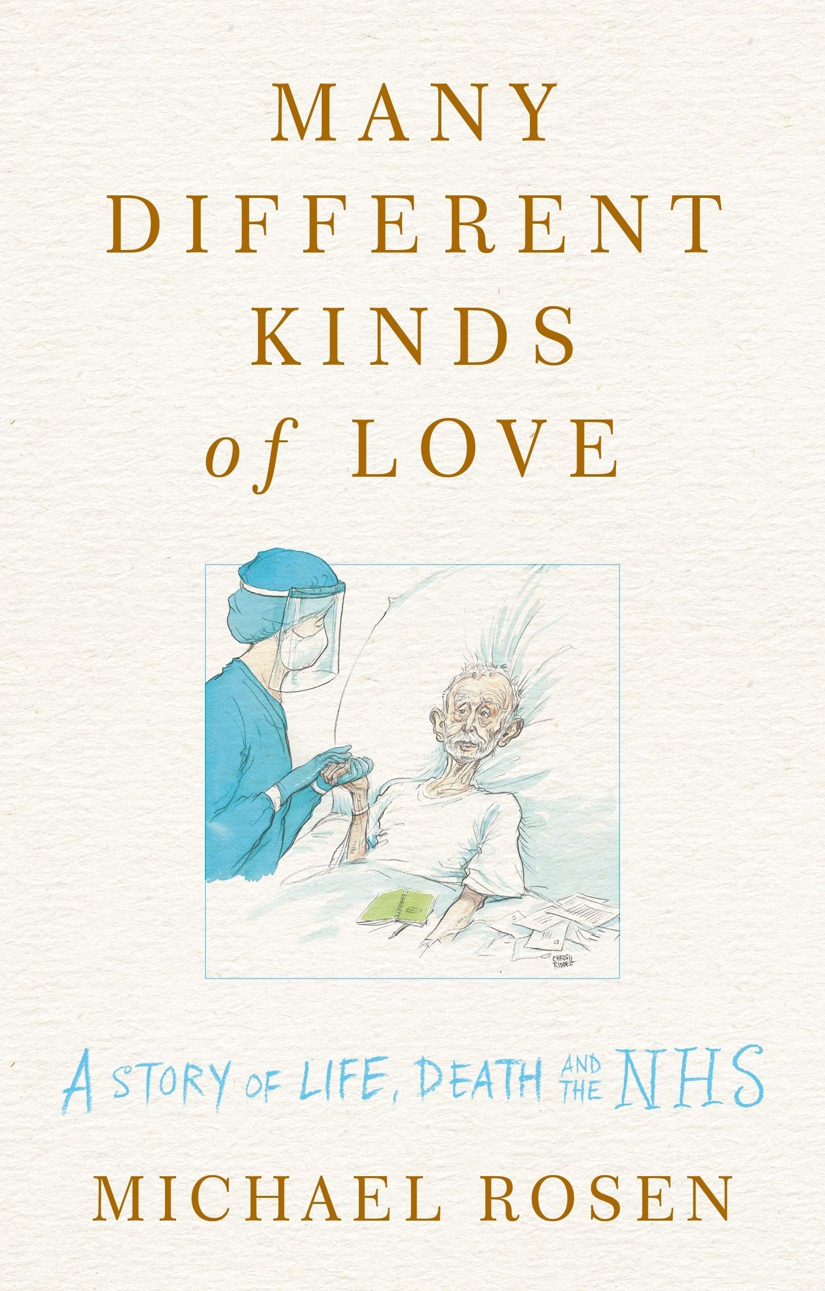 many different kinds of love by michael rosen book cover