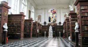 photo of the wren library