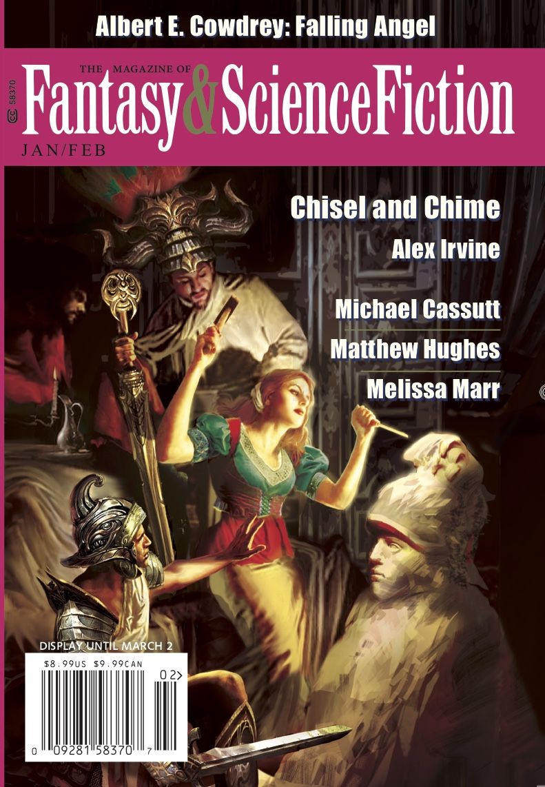 Cover image of the January/February 2020 issue of The Magazine of Fantasy & Science Fiction